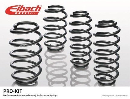 Комплект пружин (Pro-Kit) BMW 3 (F30/F80/F34/F31)/4 (F36) 2.0/3.0d 12-19(4 шт.)(N47/B47/N55/B58/N57) eibach e10-20-031-04-22