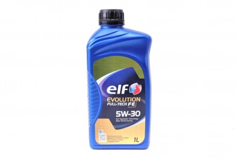 Олива 5W30 Evolution Full-Tech FE (1л) (C4/RN 0720/MB226.51) elf 213933