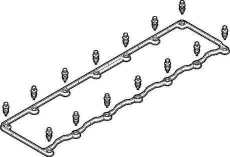 КМП прокладок клапанної кришки elring 181.500
