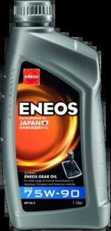 Трансмісійна олія Gear Oil GL-5 75W-90 синтетична 1 л eneos eu0080401n