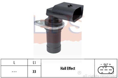 BMW датчик обертів двигуна E36/E39/E46/E53/E60 eps 1.953.472