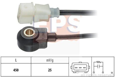 DAEWOO датчик детонації Lanos 97- eps 1.957.023