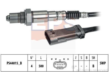 Лямбда-зонд (4 конт.) RENAULT 1,4-2,0: Clio II, Kangoo, Laguna, Megane eps 1.998.280