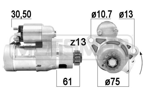 Стартер era 220845A