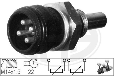 Датчик температури era 330334