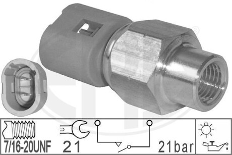 Датчик тиску оливи era 330802