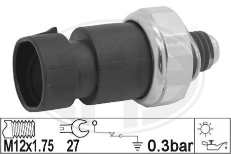 Датчик тиску оливи era 330952