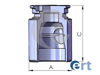 Поршень супорта ert 150766-C