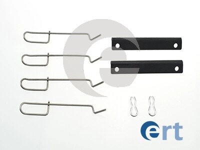 Монтажний к-кт гальмівних колодок ert 420034
