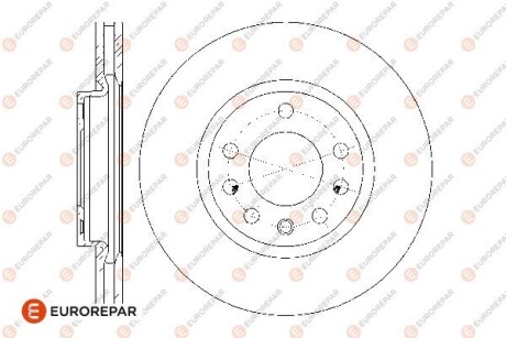 Диски тормозные (к-т 2 шт.)) eurorepar 1676009680