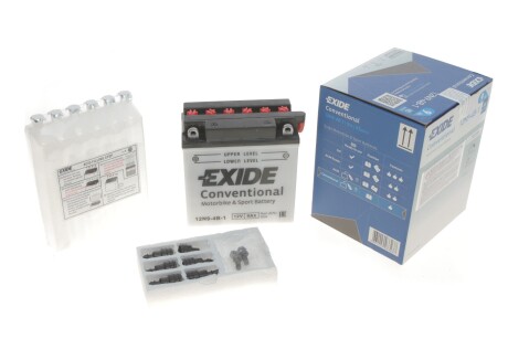 Акумулятор 9Ah 85 A exide 12N9-4B-1