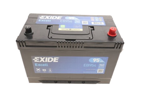 АКБ 6СТ-95 R+ (пт760) (необслуж) Asia EXCELL exide eb954