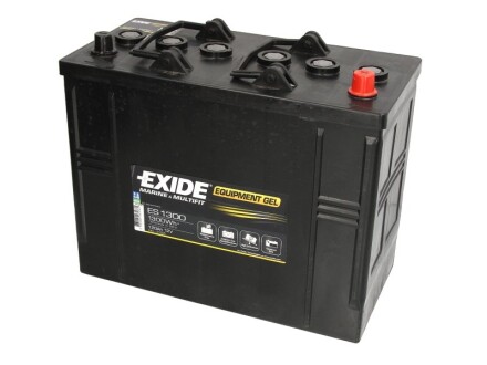 Аккумулятор 120Аh(1300wh)-12v EQUIPMENT GEL (349х175х285),R,EN750 гелевый exide es1300