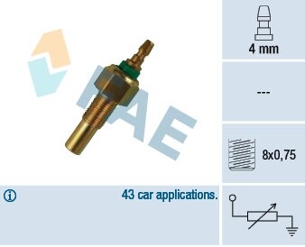 Датчик темпер. охолодж.рідини fae 32170