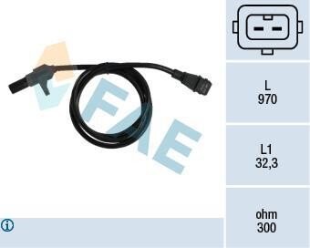 Датчик оборотов коленвала fae 79122