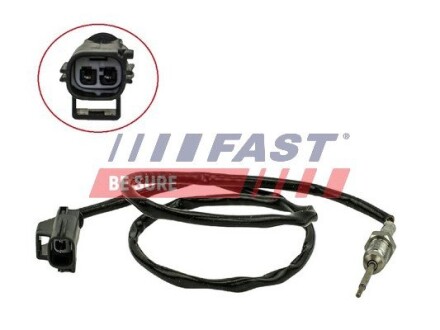 Датчик температуры выхлопных газов (средн) Transit 2.2 HDI (12-) fast ft80224