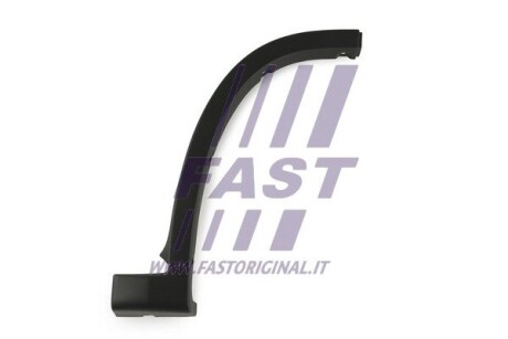 Накладка крыла перед.прав. Fiat Ducato (06-)(14-) BLACK fast ft90869