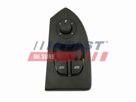 Перемикач Склопідіймача FIAT DUCATO 02> ЛВ ДЗЕРКАЛО SET 12-PIN + 6-PIN + 6-PIN fast ft91935