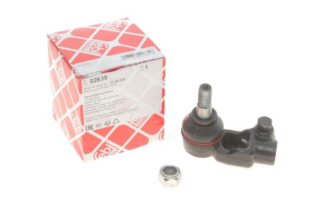 Наконечник тяги рульової (L) Opel Kadett E -91/Daewoo Lanos 95- febi bilstein 02635