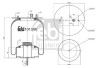 Пневмоподушка febi bilstein 101345 (фото 1)