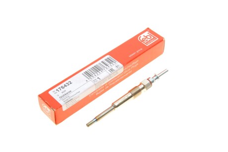 Свічка розжарювання BMW 3 (E46/E90)/5 (E60)/X5 (E70) 2.0/2.5/3.0D 01- (5V) febi bilstein 176432