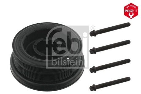 Шків колінвалу BMW 3 (E46/E90)/5 (E60)/X5 (E70) 3.0D 02-13 (4PK + 6PK) (M57) febi bilstein 33602