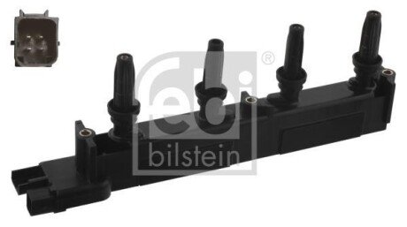 FEBI CITROEN котушка запалювання C4,5,Jumpy,Peugeot 206,307,406,407 febi bilstein 37080