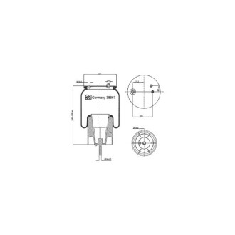 Подушка амортизуюча febi bilstein 38667 (фото 1)