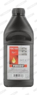 Гальм. рідина 1 л. ferodo fbc100