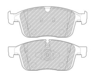 Гальмівні колодки, дискові ferodo fdb4943