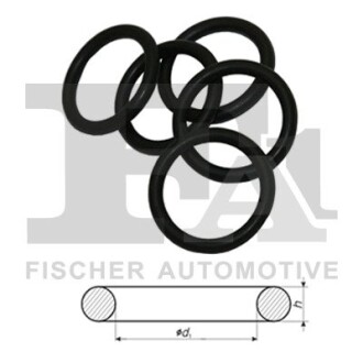 Кольцо резиновое fischer Automotive One (FA1) 004.110.100