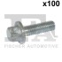 Болт з головкою системи TORX з чорного металу fischer Automotive One (FA1) 982T06720100 (фото 1)