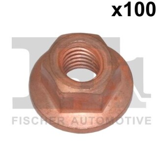 Гайка до М12 включно (з чорного металу) fischer Automotive One (FA1) 988-0702.100