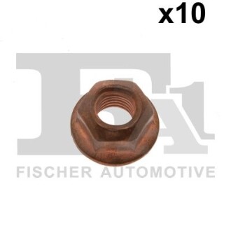 Гайка до М12 включно (з чорного металу) fischer Automotive One (FA1) 988080110 (фото 1)