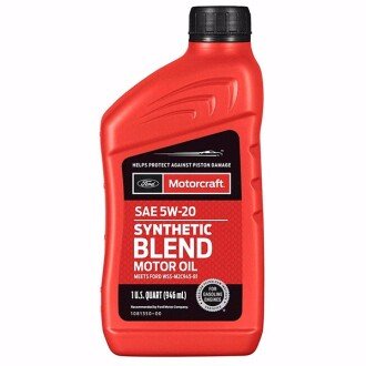 Олива моторна Motorcraft Synthetic Blend 5W-20, 0,946л. ford xo5w20q1sp