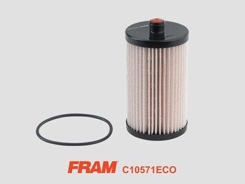 Фільтр паливний дизель, змінний елемент fram c10571ECO