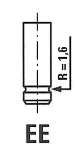 Клапан двигателя впускной freccia r3323SCR