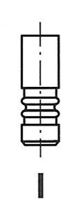 Клапан выпускной freccia r3416RCR