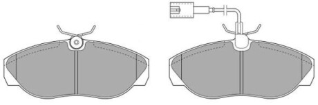 Колодки тормозные fremax fbp-0915