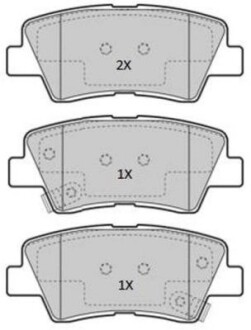 Колодки гальмівні fremax fbp-1867