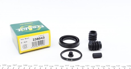 Ремкомплект супорта (заднього) Toyota Avensis/Corolla 03-09d=38mm) (Bosch) frenkit 238043