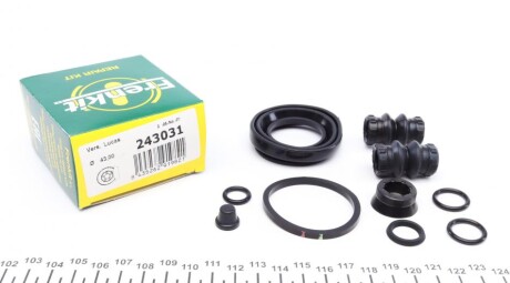 Ремкомплект супорта (заднього) VW Passat 00-05 (d=43mm) (Lucas) frenkit 243031