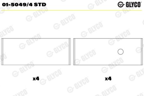 Glyco 01-5049/4 STD