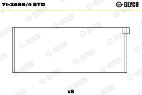 Glyco 71-3566/4 STD