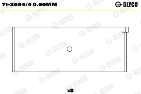 Glyco 71-3694/4 0.50MM