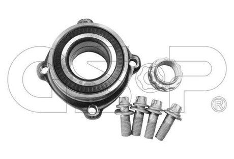 Підшипник маточини (задньої) BMW 5 (E60/E61)/7 (E65/E66/E67)/X5 (E53) 00- (+ABS) (к-кт) gsp 9245012K