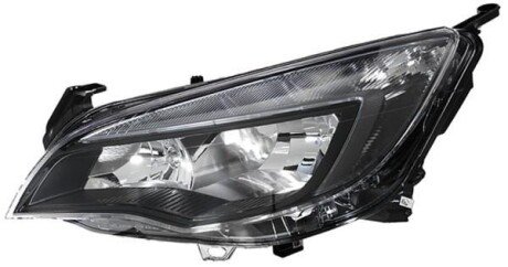 OPEL Фара основная галоген H7/H7,LED-дневн.свет,лів.Astra J 11- hella 1EG 010 011-351