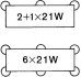 DB Реле поворотов 12V 5 полюсов 2+1x21 Вт Bora,Golf III,IV,V,Passat,T4 hella 4LZ003750401 (фото 2)