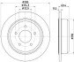 PRO JEEP Гальмівний диск задн. Grand Cherokee 92-99 hella 8DD355114801 (фото 1)