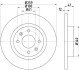 RENAULT Диск тормозной передний Logan,Sandero 04-,Smart hella 8DD355115271 (фото 1)